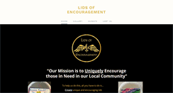 Desktop Screenshot of lidsofencouragement.org