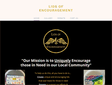 Tablet Screenshot of lidsofencouragement.org